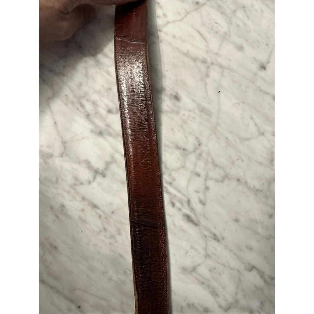 Tony Lama size 38 Genuine eel‎ leather belt